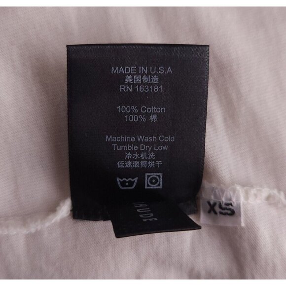 Rhude Leopard T-Shirt XS Mens Vintage White Cotton Tee NWT - Picture 13 of 16